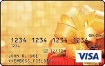 Red and Gold Gift Card 