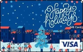 Happy Holiday Gift Card 
