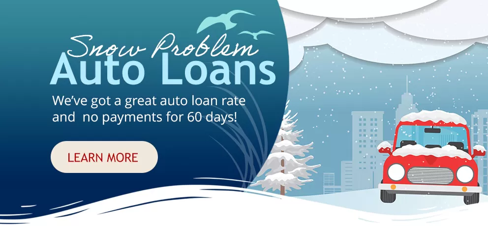 Snow Problem! We have your auto loan