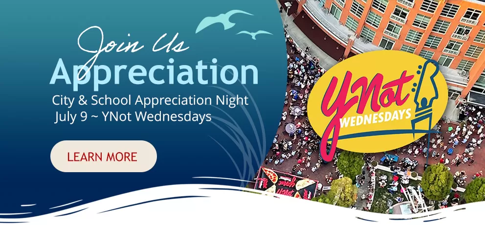 YNot Wednesday Virginia Beach City & School Appreciation Night