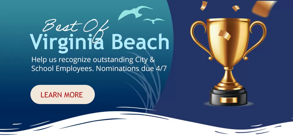 Nominate a City or School employee who makes a difference every day for Public Service & Teacher Appreciation Week by April 6.