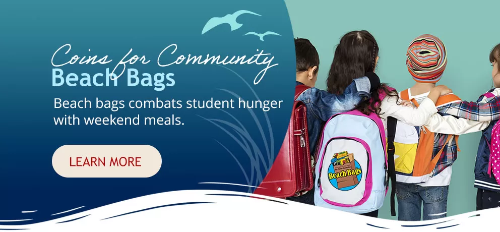 Beach Bags is the Q2 Coins for Community Parter